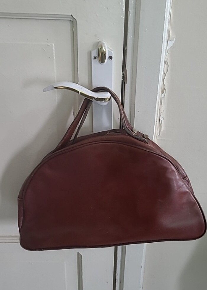 Star bağ gercek deri retrospektif canta - Görsel 2