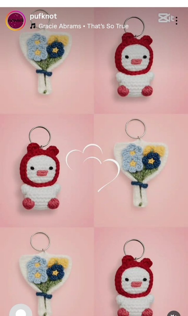 Beyaz Yüzlü Peluş Kupa anahtarlıklar - Görsel 2