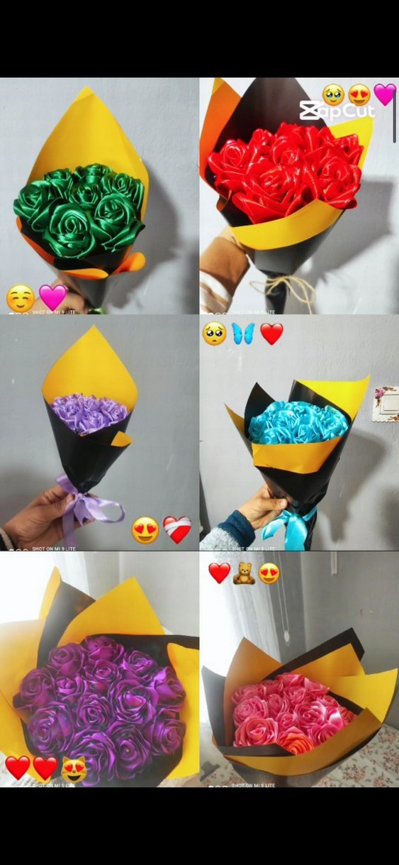 Pop Kültür Temalı Renkli Gül Buketleri - Görsel 2