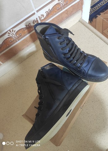 Koyu Mavi Çocuk Kauçuk Bot - Görsel 4