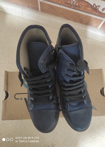 Koyu Mavi Çocuk Kauçuk Bot - Görsel 5