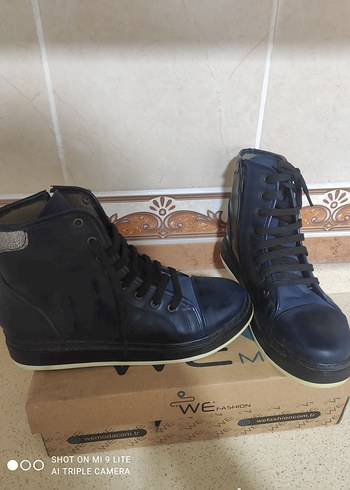 Koyu Mavi Çocuk Kauçuk Bot - Görsel 2