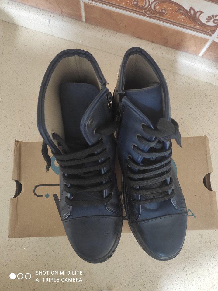 Koyu Mavi Çocuk Kauçuk Bot - Görsel 5