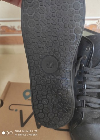 Kahverengi Erkek Street Style Bot - Görsel 6