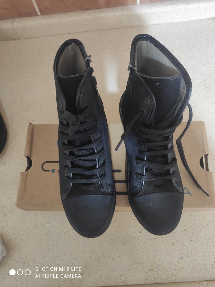 Kahverengi Erkek Street Style Bot - Görsel 4