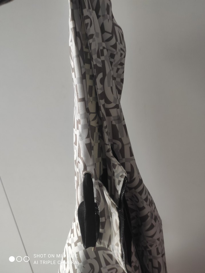 Gri Baskılı Kapüşonlu erkek Ceket - Görsel 3