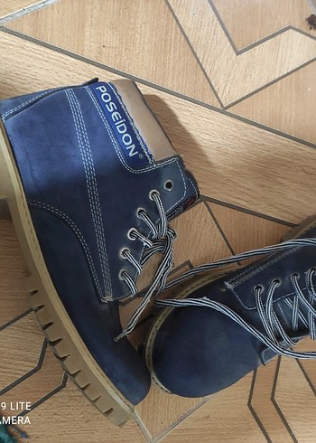 Mavi Gri Erkek Günlük Bağcıklı Ayakkabı - Görsel 2