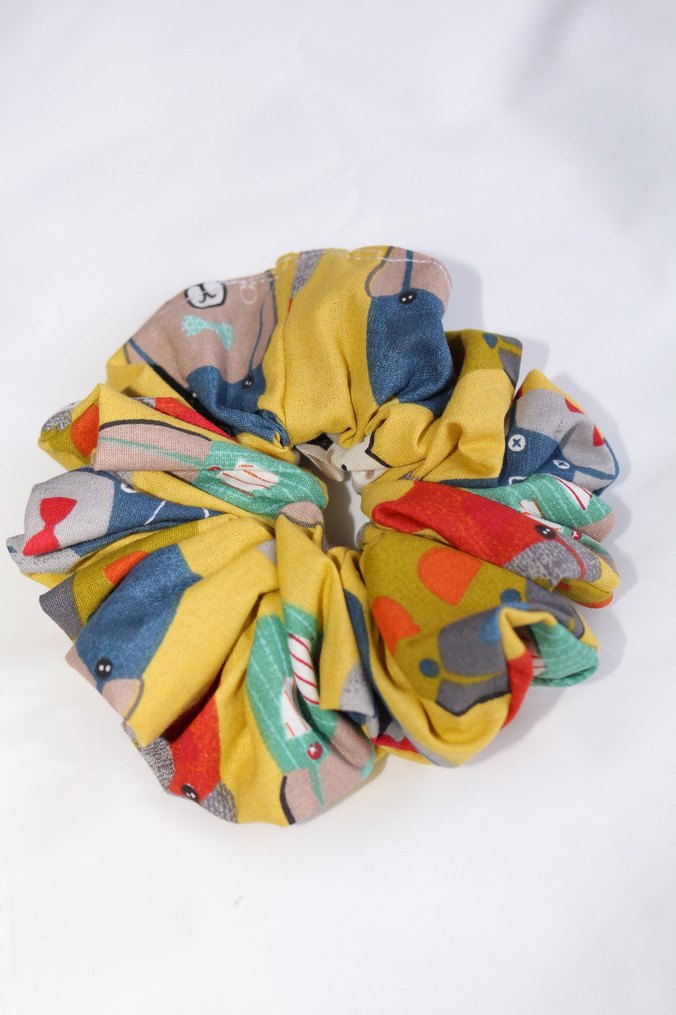 Renkli Fırfırlı Kadın Saç Tokası - Görsel 2