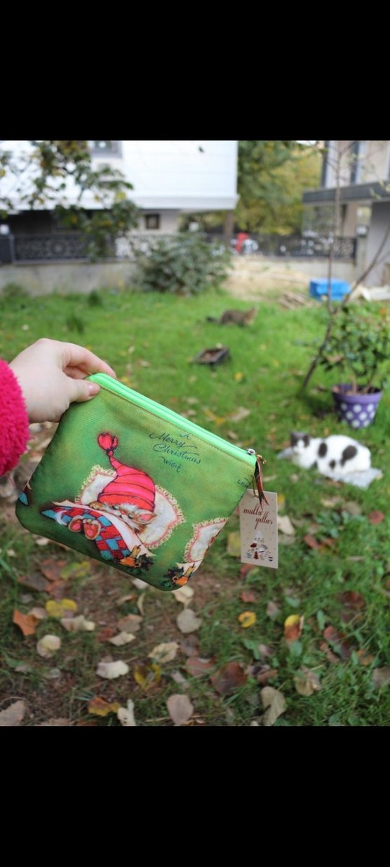 Yılbaşı temalı clutch - Görsel 3