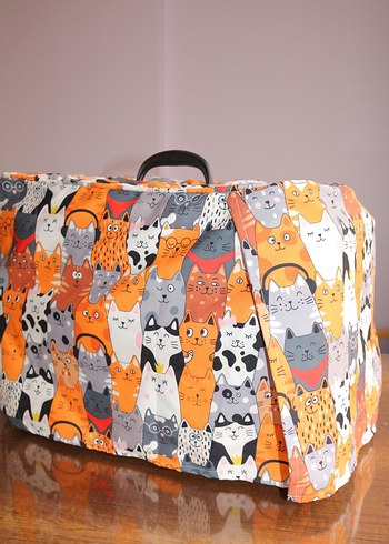 Renkli Kedi Taşıma Çantası - Görsel 2