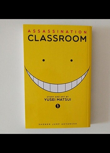 İngilizce Manga Assassination Classroom Anime Çizgi Roman