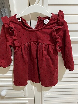 Bordo elbise