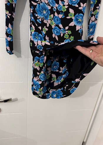 Zara Sırt Dekolteli Mini Elbise - Görsel 9