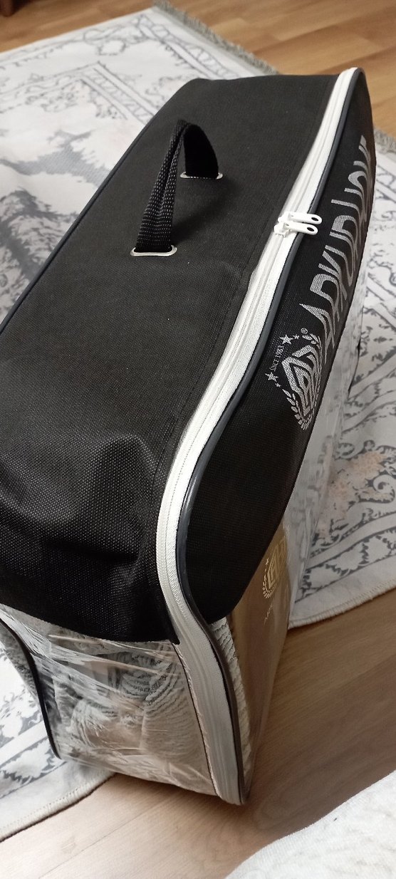 Gri Desenli Jakarlı Koltuk Örtüsü - Görsel 4