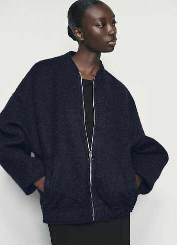 Buklet Oversize bomber ceket 