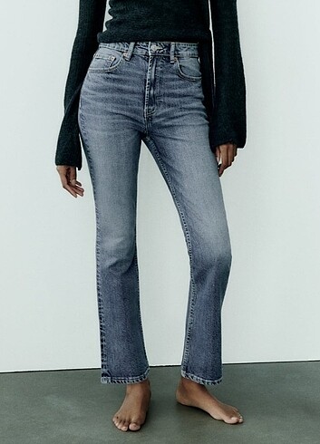 High rise stove pipe trf jean 