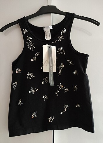 Zara Parlak taşlı dikişsiz top
