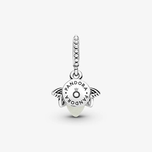 Beden PANDORA Karanlıkta Parlayan Ateşböceği Sallantılı Charm