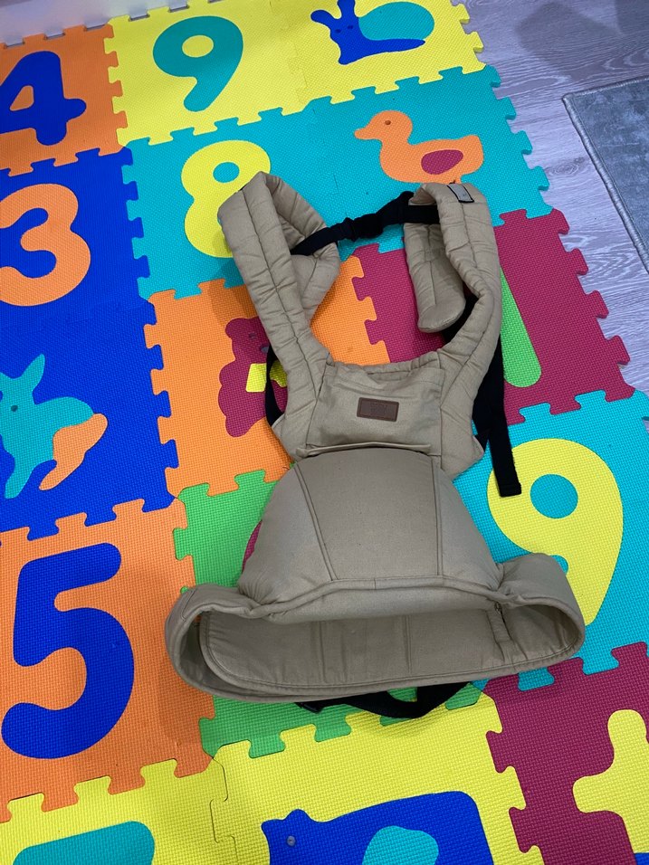 Bej rengi Bebek Taşıyıcı Kanguru - Görsel 2