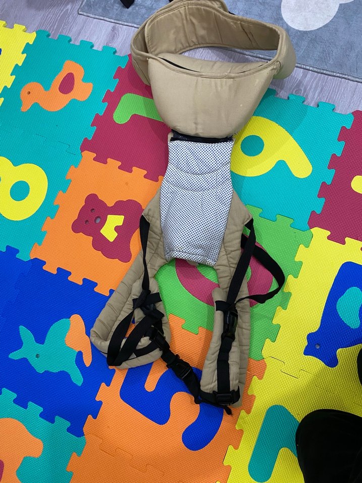 Bej rengi Bebek Taşıyıcı Kanguru - Görsel 3