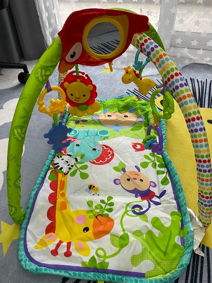 Renkli Bebek Oyun Halısı - Görsel 3