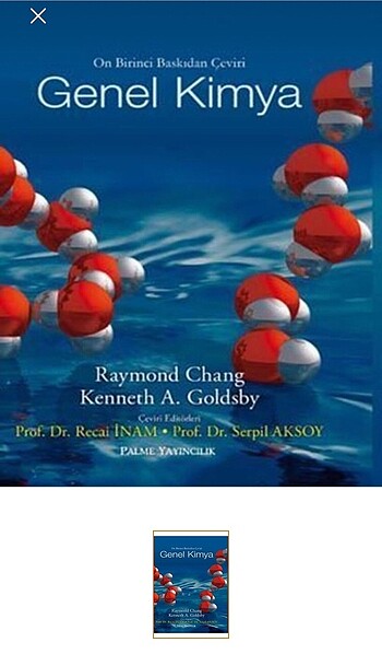 Genel kimya kitabı