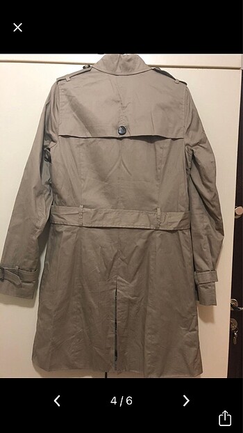 s Beden camel Renk Trenchcoat