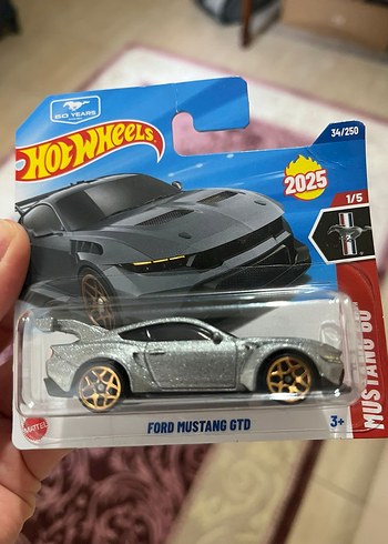 Gri Ford Mustang GTD Hot Wheels - Görsel 2