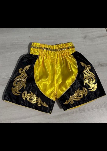 Diğer muay thai şort kickboks boks spor şortu kadın ve erkek uygun