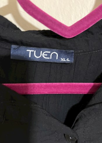 Siyah Fırfırlı Hamile Bluzu takım - Görsel 2