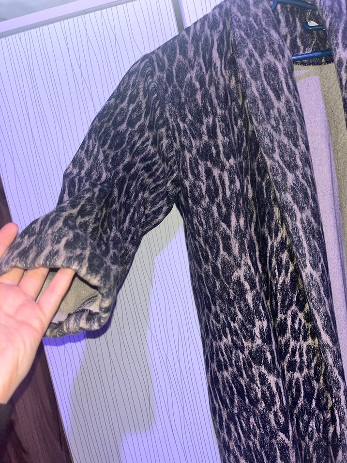 Leopar Desenli ceket - Görsel 3