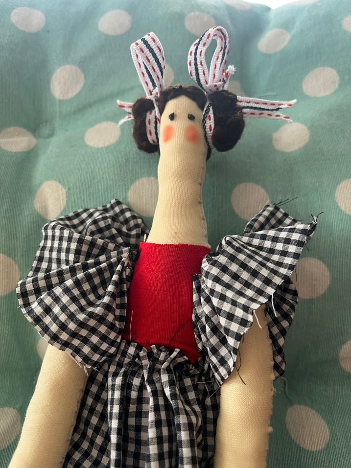 TİLDA BEZ BEBEK - Görsel 3