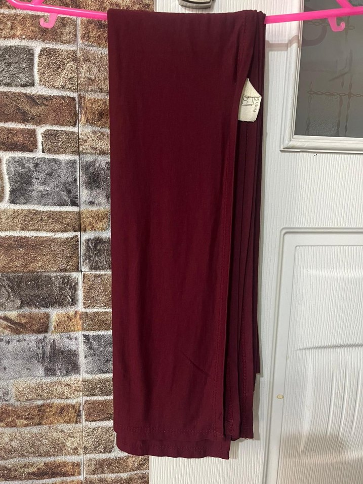 Freshscarfs bordo penye şal - Görsel 2