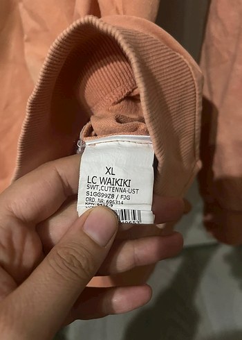 Lc Waikiki turuncu sweatshirt - Görsel 2