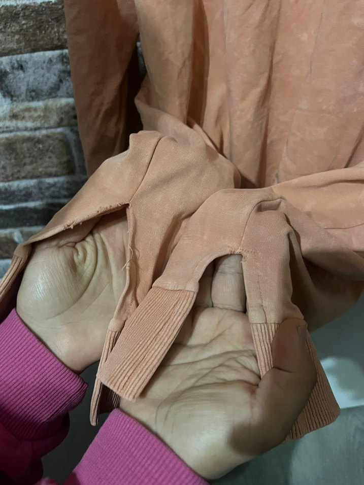 Lc Waikiki turuncu sweatshirt - Görsel 3