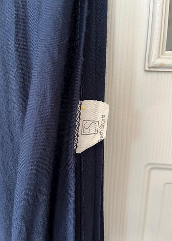 Freshscarfs lacivert penye şal - Görsel 2