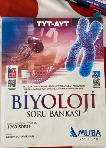 Beden TYT-AYT Biyoloji Soru Bankası 1760 Soru