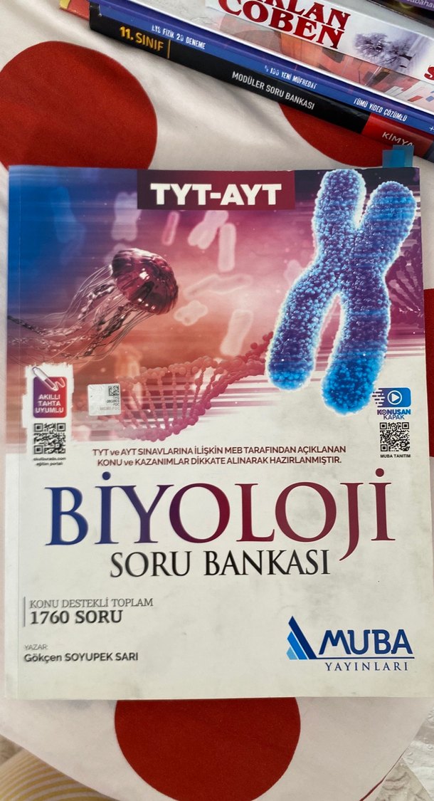 TYT-AYT Biyoloji Soru Bankası 1760 Soru - Görsel 3