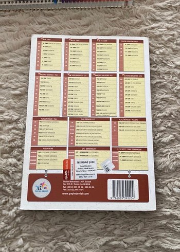 11. Sınıf Fizik Soru Bankası TEK - Görsel 2