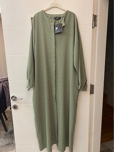 onden dugmeli elbise / abaya
