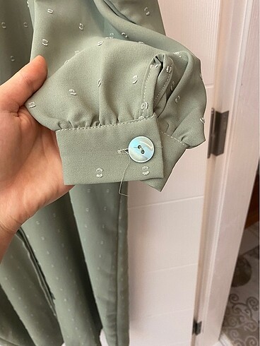40 Beden onden dugmeli elbise / abaya