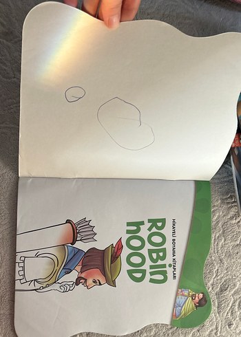 Robin Hood Hikayeli Boyama Kitabı - Görsel 2