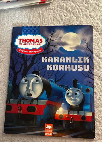 Thomas ve Arkadaşları Karanlık Korkusu Kitabı