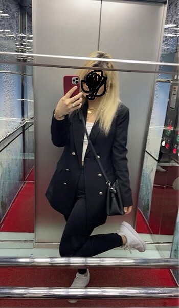 Siyah Blazer Ceket