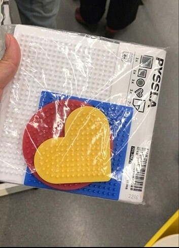 İkea Pyssla boncuk hama boncuk tablası