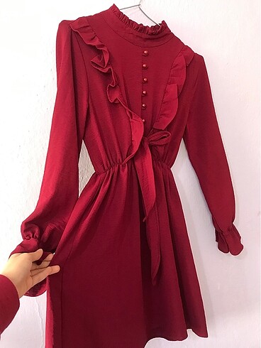 Beli lastikli tunik