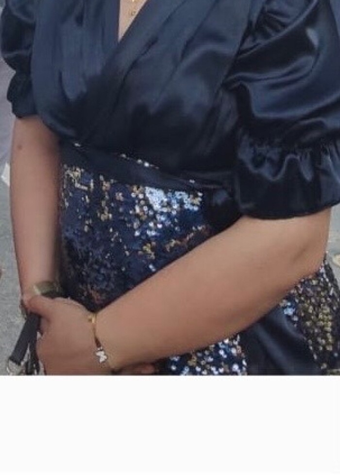 Pullu Elbise - Görsel 2