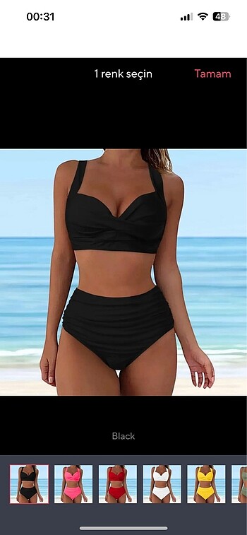Bikini 2XL sıfır