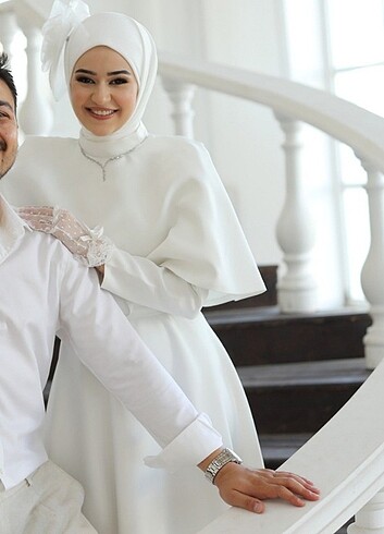 Tesettür Nikah Elbisesi 