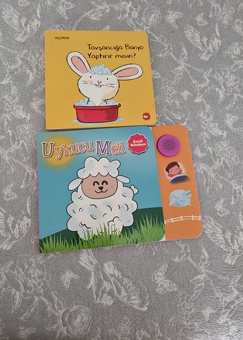 Tavsancığa Banyo Yaptırır mısın? ve Uykucu Meli Kitapları